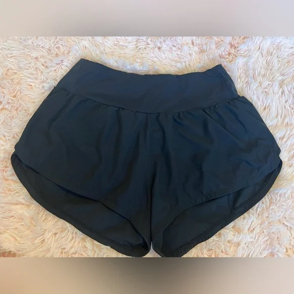 The Gym People | Black High Waisted Athletic Shorts | Pockets, Quick Dry - Picture 5 of 8
